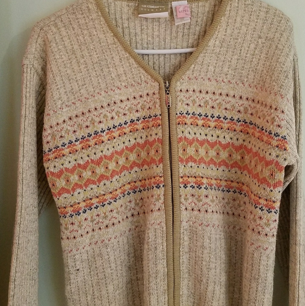 Ladies Zip up sweater